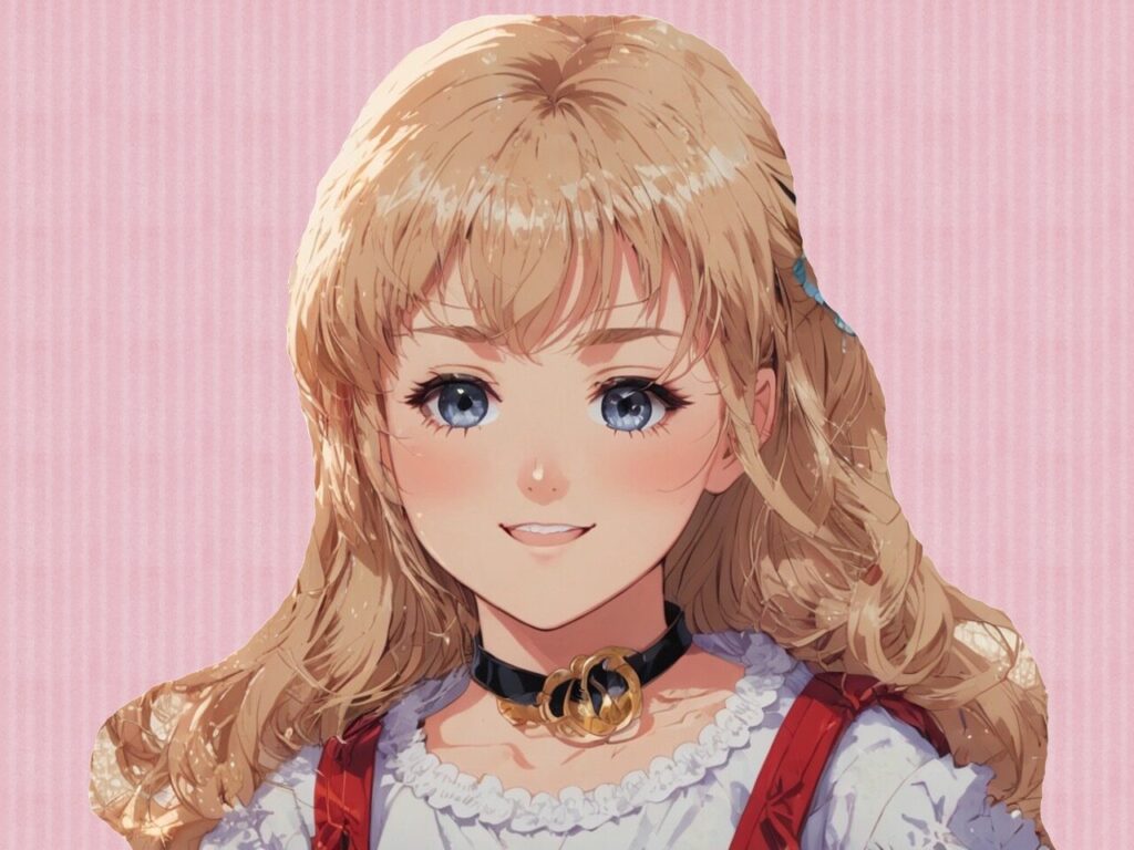ちょっとおしゃまな女の子