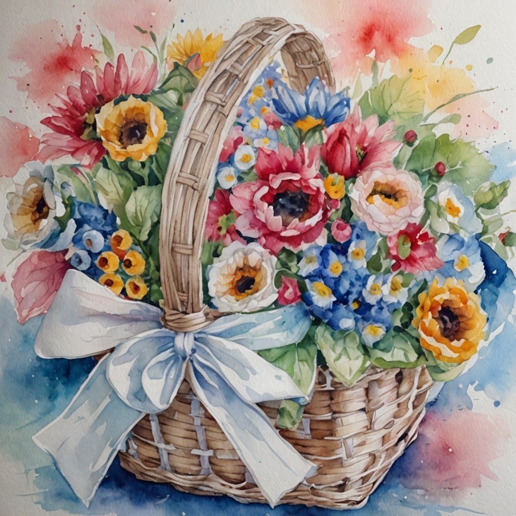 明るい暖色系の花は心を優しく誘う