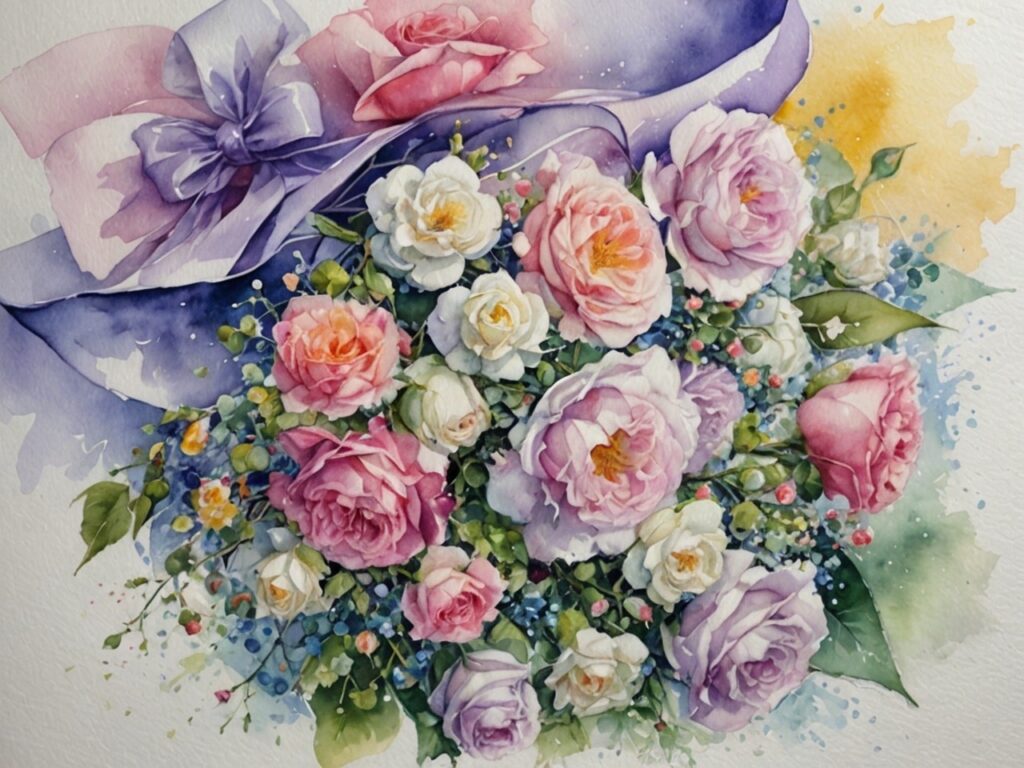 花は色や形で愛を運ぶ