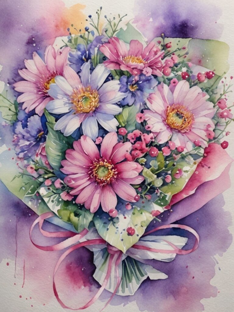 花籠や花束で愛を送りたい