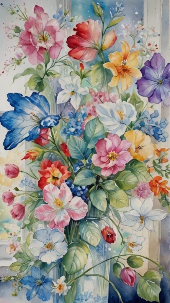 14-15 いろんな花が世界中に幸せをふりまく