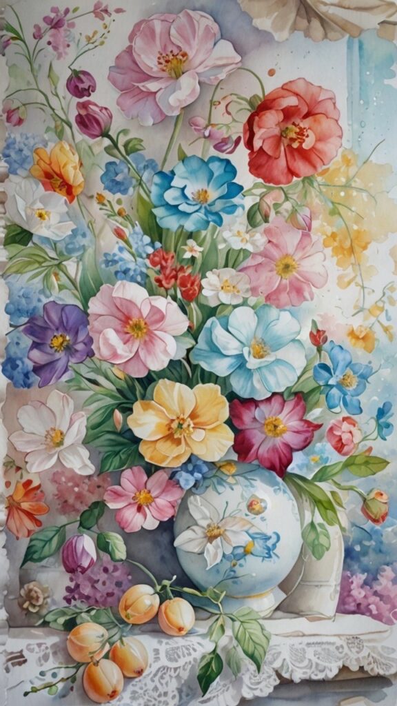 38-39 花と花瓶で美を競う幸せ