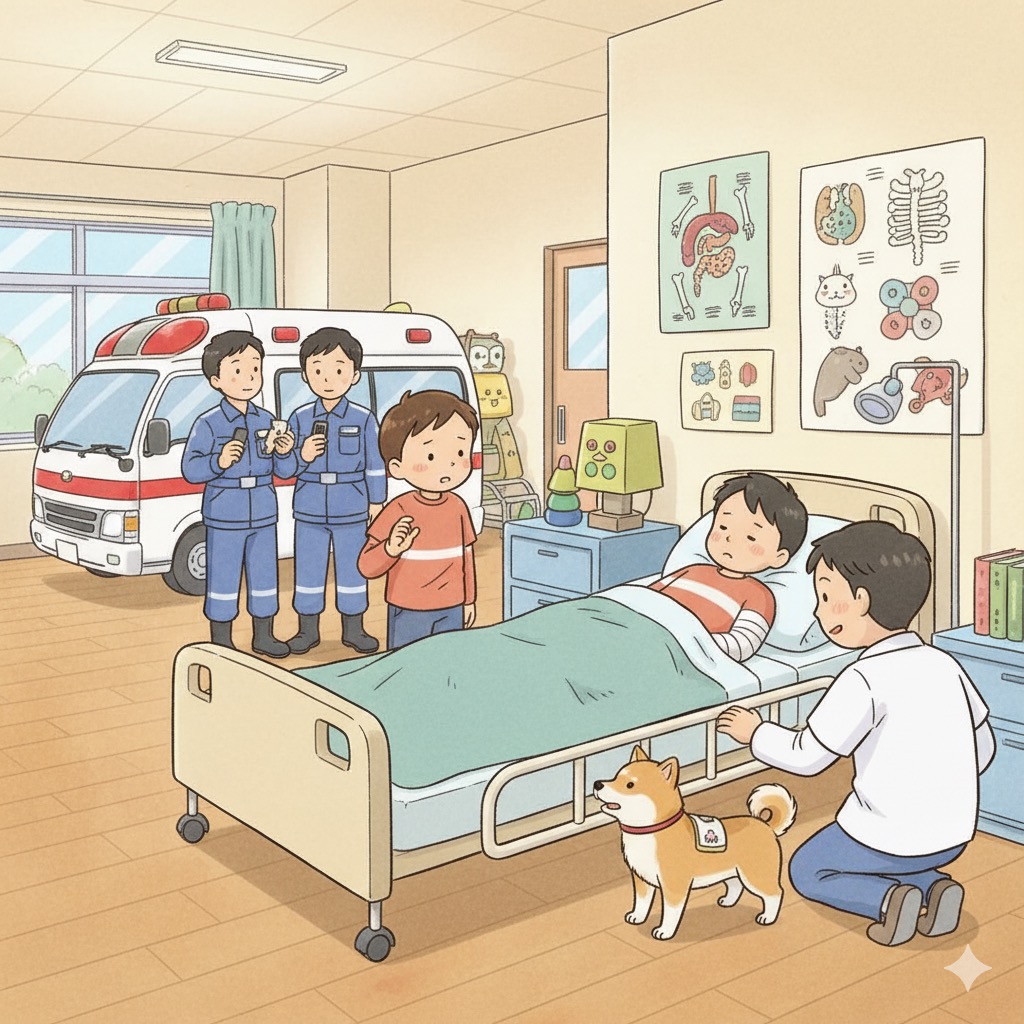 ラン丸とヤス君の出会い
