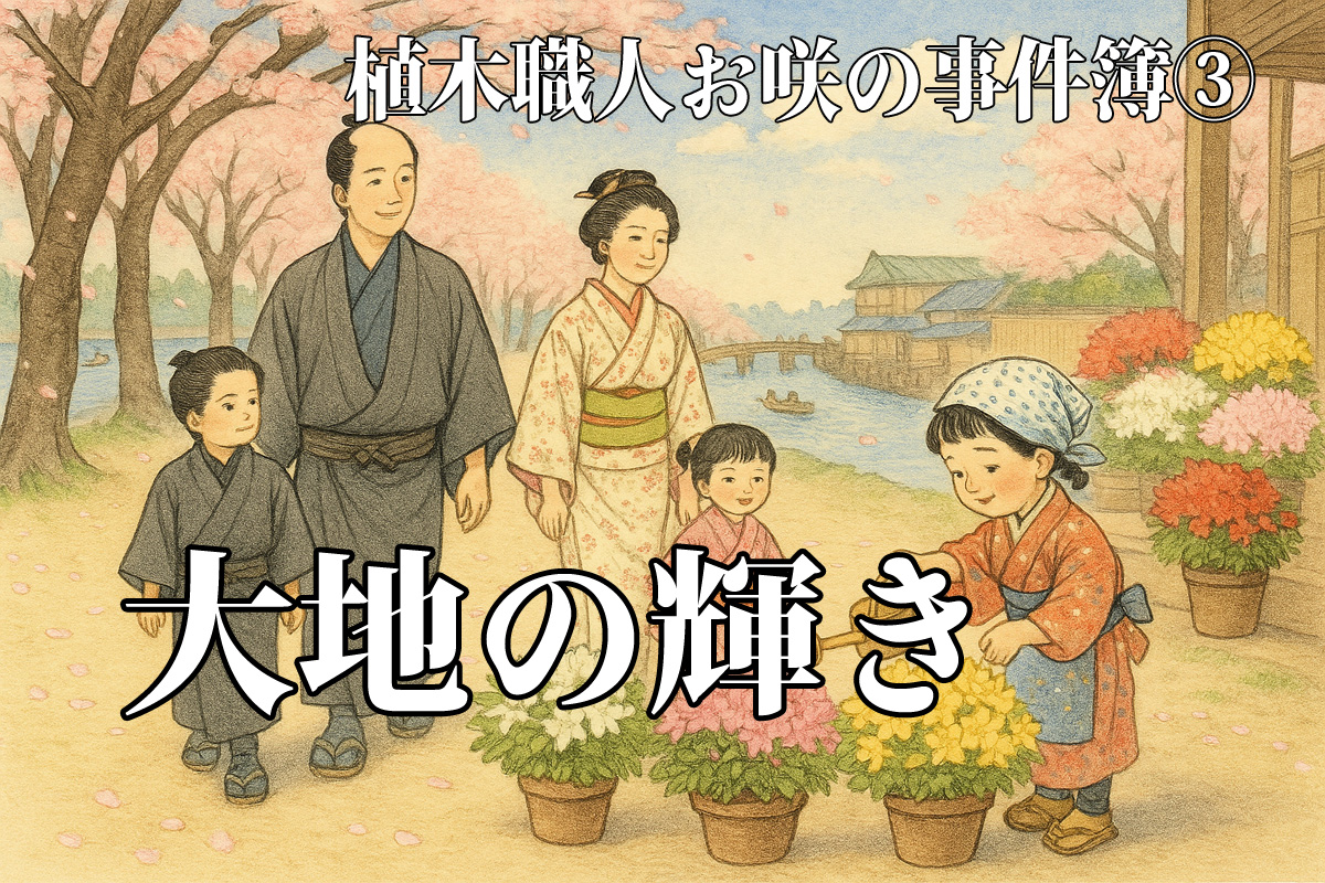 大地の輝き植木職人お咲の事件簿3