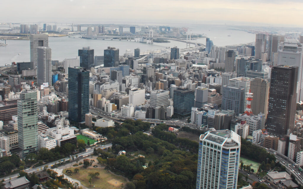◆ジオラマと化した東京の風景