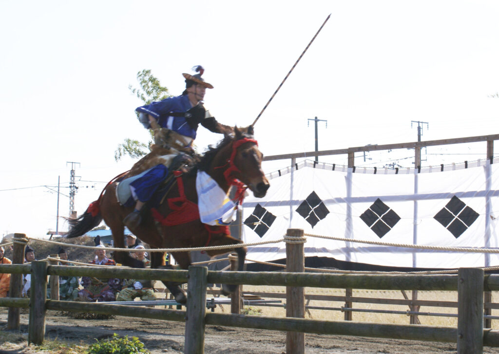 静寂を破る蹄の音